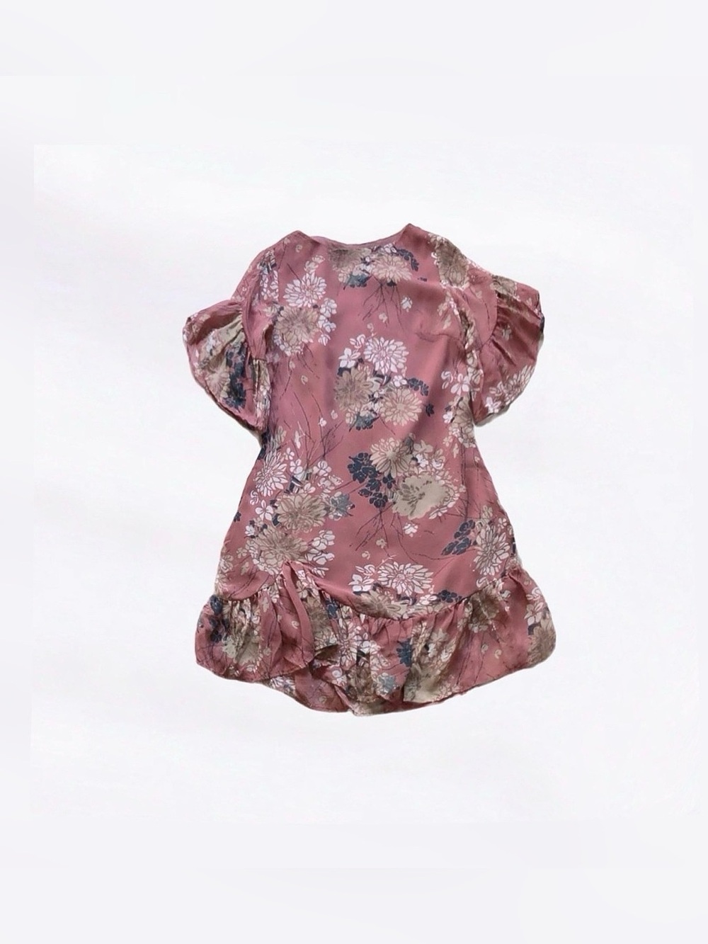 selfie leslie ⋆ floral ruffle dress